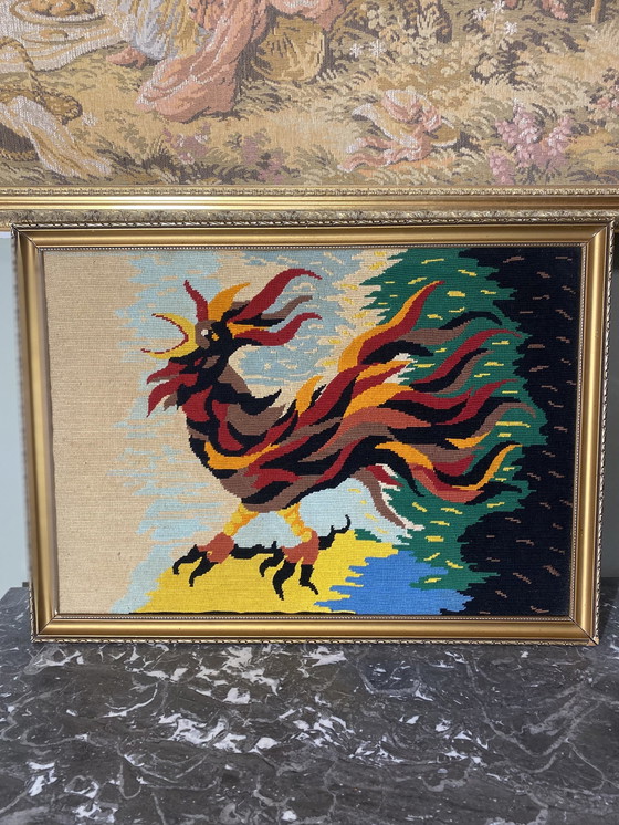 Image 1 of Dekorativer Wandteppich "Der Feuervogel".