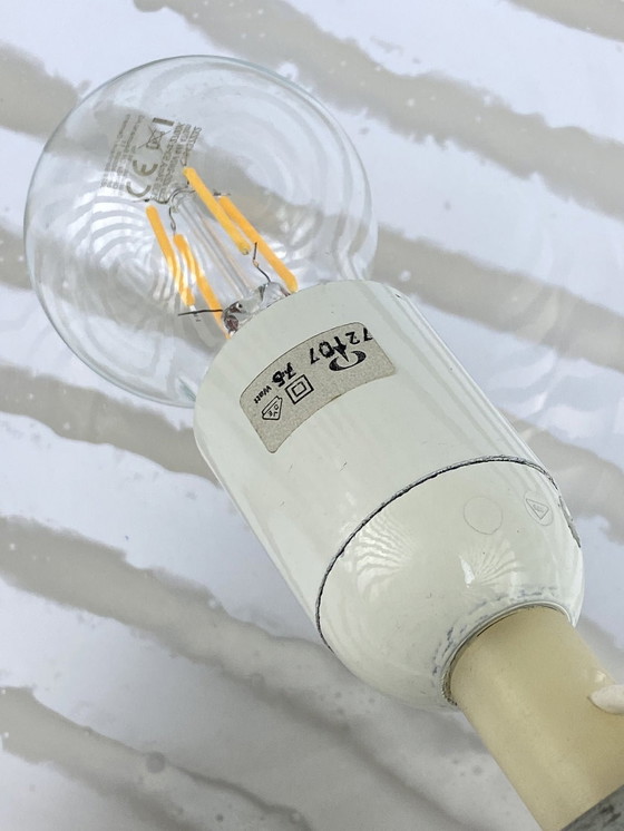 Image 1 of Große Räucherglas Peill und Putzler Pilz Tischlampe Xl 1970