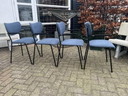4x Gebroeders de Weiß Stühle, 1970er/80er Jahre