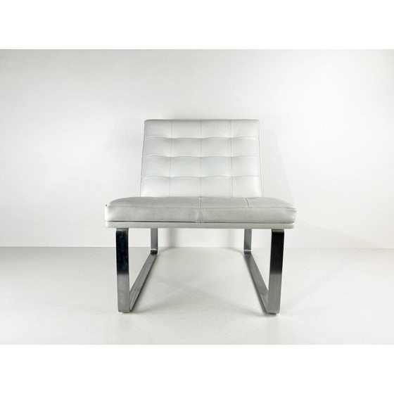 Image 1 of Vintage Moduline Stahlsessel von Ole Gjerløv-Knudsen & Torben Lind für Fritz Hansen, 1980er Jahre