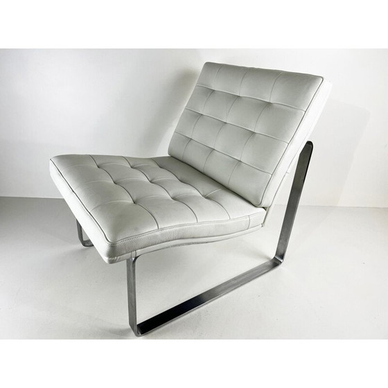 Image 1 of Vintage Moduline Stahlsessel von Ole Gjerløv-Knudsen & Torben Lind für Fritz Hansen, 1980er Jahre