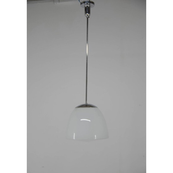 Image 1 of Klassische Bauhaus-Hängeleuchte von Ias, Tschechoslowakei 1930er Jahre