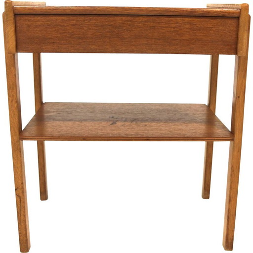 Vintage Nachttisch aus Teak und Eiche, Schweden 1960