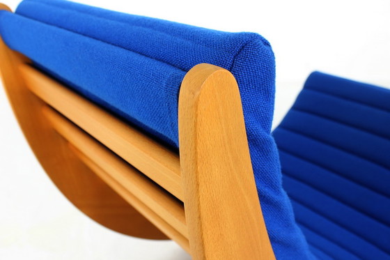 Image 1 of Verner Panton Relaxer 2 Sessel / Schaukelstuhl von Rosenthal, Bezug Schurwolle