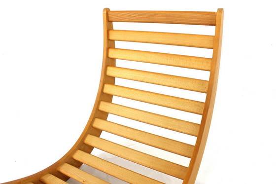 Image 1 of Verner Panton Relaxer 2 Sessel / Schaukelstuhl von Rosenthal, Bezug Schurwolle