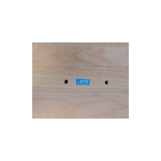 Image 1 of Paar Vintage-Stühle aus Teakholz, gepolstert mit hellem Stoff von Erik Buch 1960er Jahre