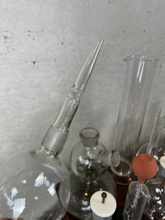 Image 1 of 16x altes Laborglas (Kipp, Fläschchen, ...)