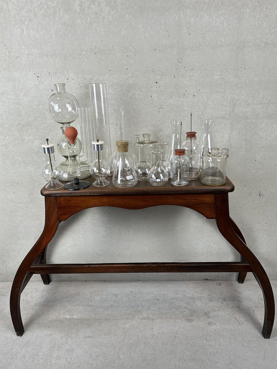 Image 1 of 16x altes Laborglas (Kipp, Fläschchen, ...)