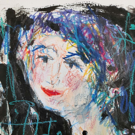 Image 1 of Kees Salentijn – Señorita con Manton Zeichnung