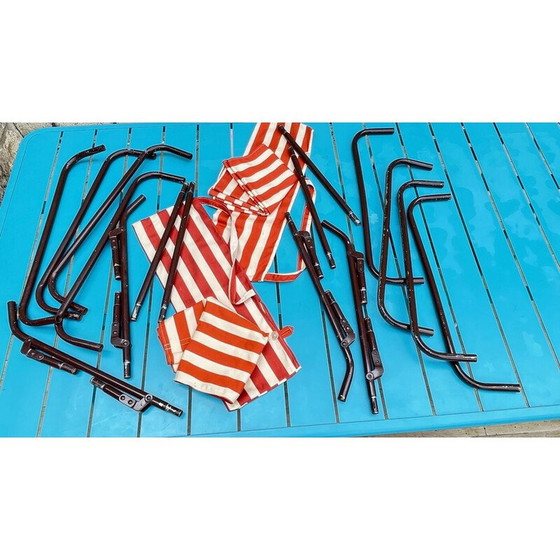 Image 1 of Tragbarer Liegestuhl Vintage, 1950-1960