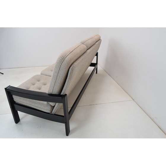 Image 1 of Vintage Dreisitzer-Sofa von Hikor Písek, Tschechoslowakei 1980er Jahre