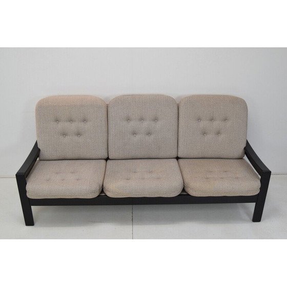 Image 1 of Vintage Dreisitzer-Sofa von Hikor Písek, Tschechoslowakei 1980er Jahre