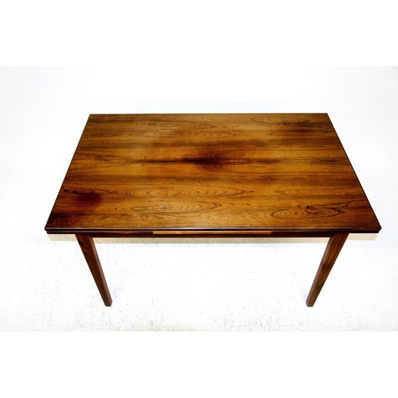 Image 1 of Vintage-Tisch aus Palisanderholz mit einziehbaren Platten