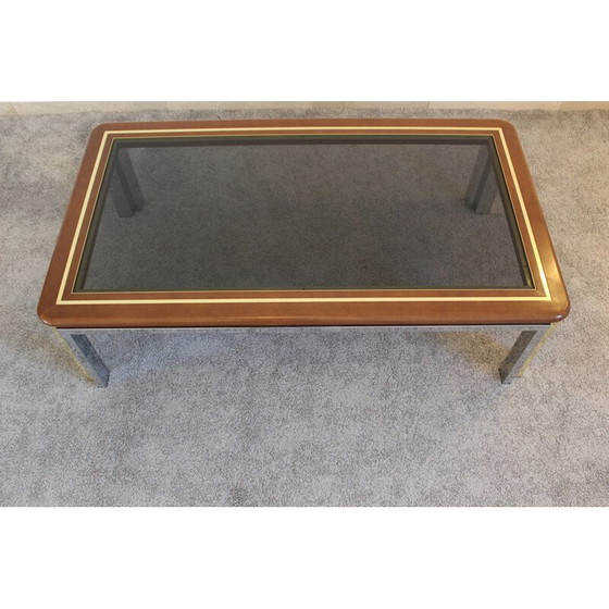 Image 1 of Vintage Couchtisch aus Buche von Romeo Rega, Italien 1970