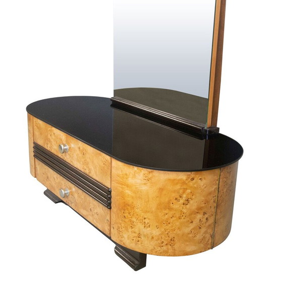 Image 1 of Vintage Schminktisch von Jindrich Halabala für UP Brno, 1950