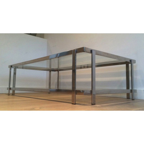 Image 1 of Couchtisch aus Chrom, 1970