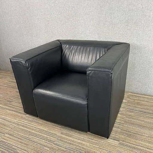 1X Cassina Blox Sessel aus Leder