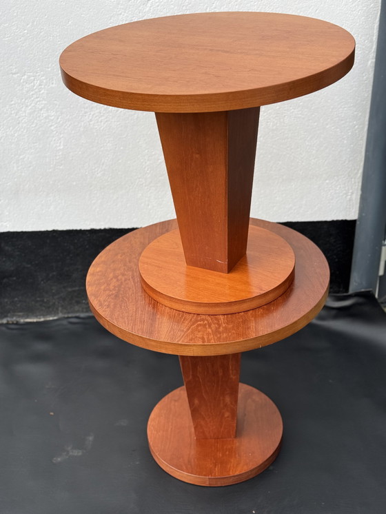 Image 1 of Paar von Art Deco inspirierte Beistelltische