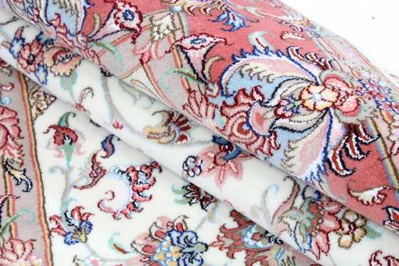 Image 1 of Original Handgeknüpfter Perserteppich Tabriz 300 X 200 Cm Neu , Unbenutzt