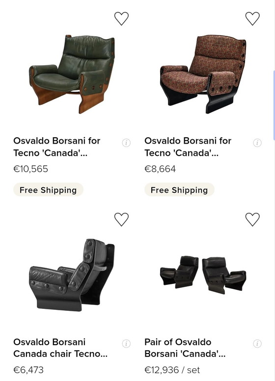 Image 1 of Tecno P110 Kanada Sessel