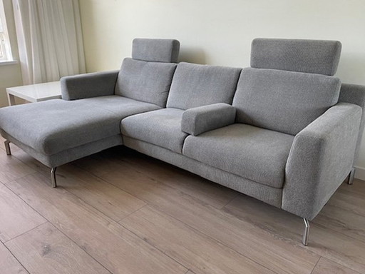 Montel 3-Sitzer-Sofa mit Chaise Longue