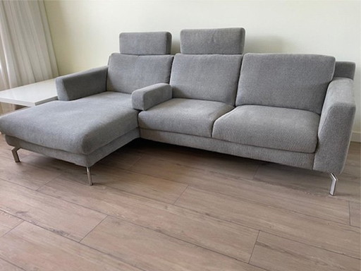 Montel 3-Sitzer-Sofa mit Chaise Longue