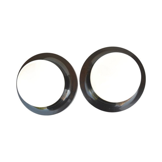 Image 1 of Paar alte Deckenlampen aus Kunststoff für Polam Radom, Polen 1970