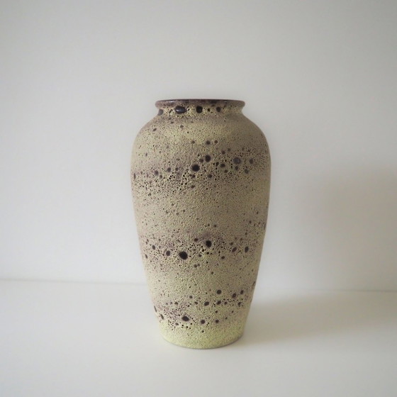 Image 1 of 1960S West-Deutschland Vase mit Lava-Glasur