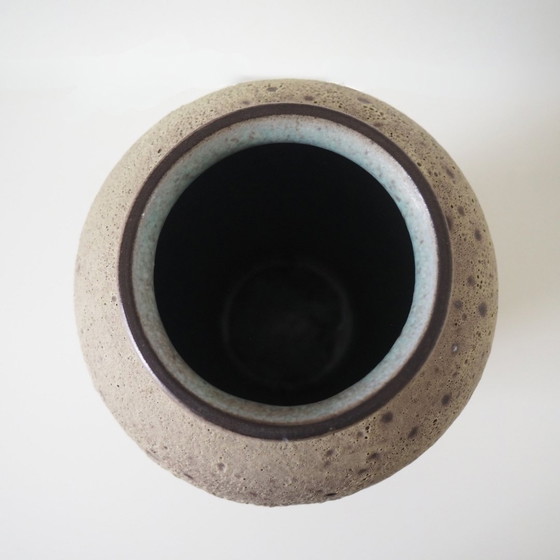 Image 1 of 1960S West-Deutschland Vase mit Lava-Glasur