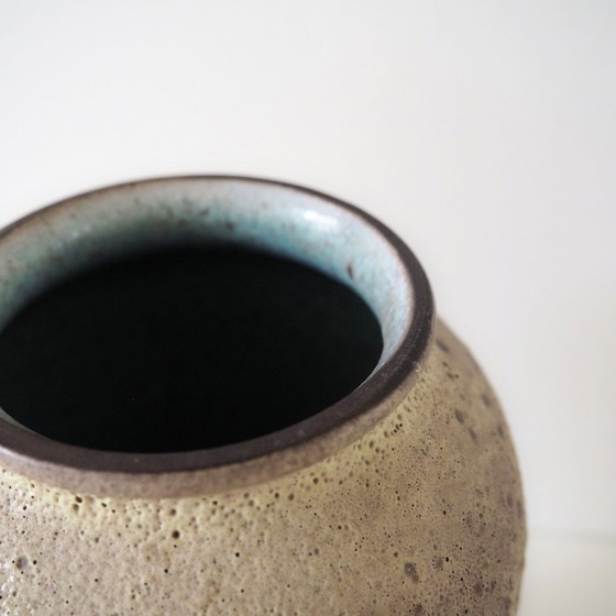 Image 1 of 1960S West-Deutschland Vase mit Lava-Glasur