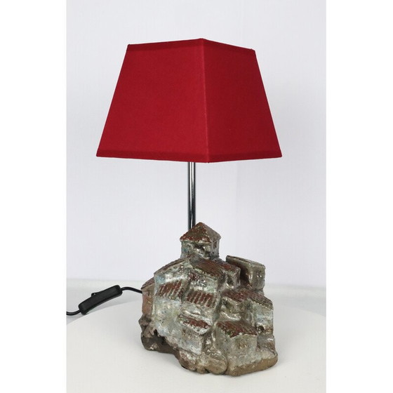 Image 1 of Alte Keramiklampe von Argans Michel, 1990