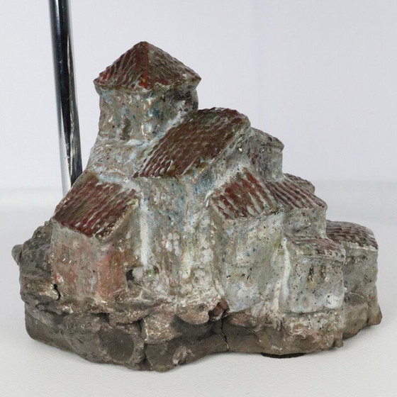 Image 1 of Alte Keramiklampe von Argans Michel, 1990