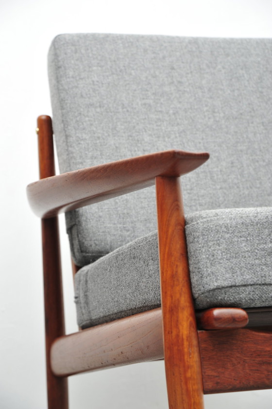 Image 1 of 2x Glostrup Teak Lounge Chair 1958