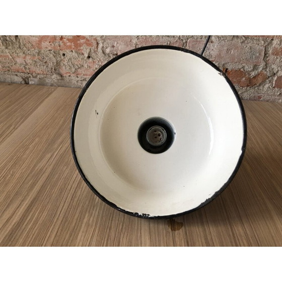 Image 1 of Industrielle Vintage-Pendelleuchte von Wilkasy A23, 1960er Jahre