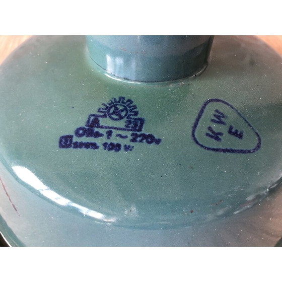 Image 1 of Industrielle Vintage-Pendelleuchte von Wilkasy A23, 1960er Jahre