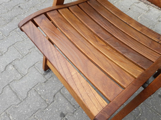 Image 1 of 2 Teak & Garden Ocean Liegestühle mit Lambert Outdoor-Kissen