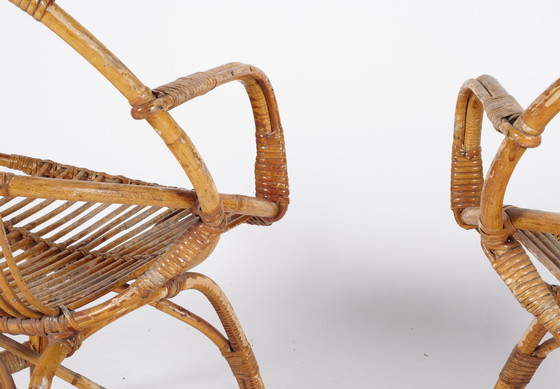 Image 1 of 2 X Rohé Stuhl Rattan