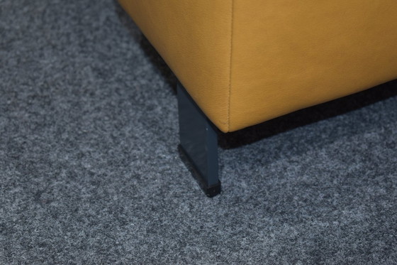 Image 1 of Ledersofa Mit Sitztiefenverstellung Ledercouch Lederecksofa Sofa Couch Schlafsofa