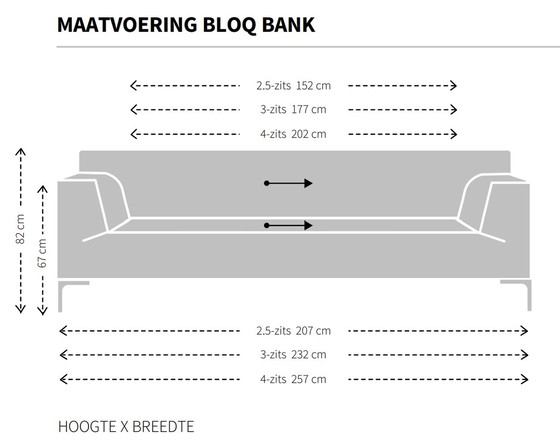 Image 1 of Design On Stock Bloq 3-Sitzer-Sofa