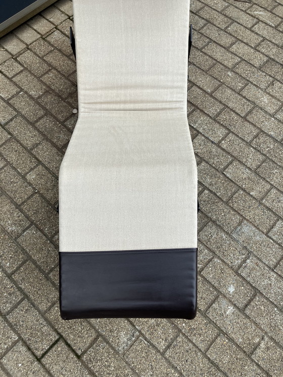 Image 1 of Cassina Lc4 Le Corbusier Chaise longue Écru Canvas ZGAN!!!