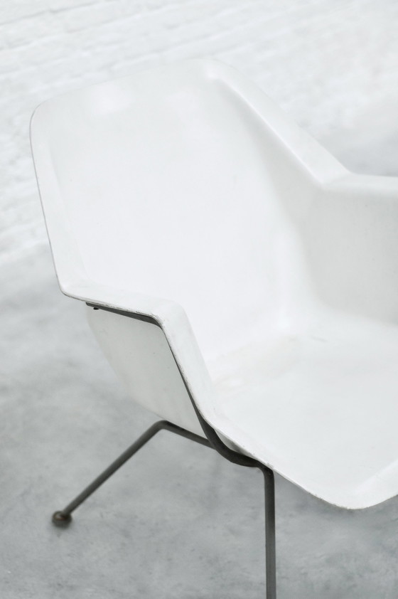 Image 1 of Modell 416 Stühle von Wim Rietveld & André Cordemeyer für Gispen, Satz von 4, 1957