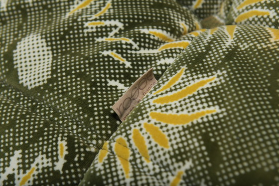 Image 1 of Seltenes Togo-Set in seinem Originalstoff von Michel Ducaroy für Ligne Roset Frankreich.