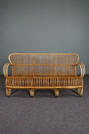 Handgefertigtes 3-Sitzer-Sofa im niederländischen Design der 1950er Jahre