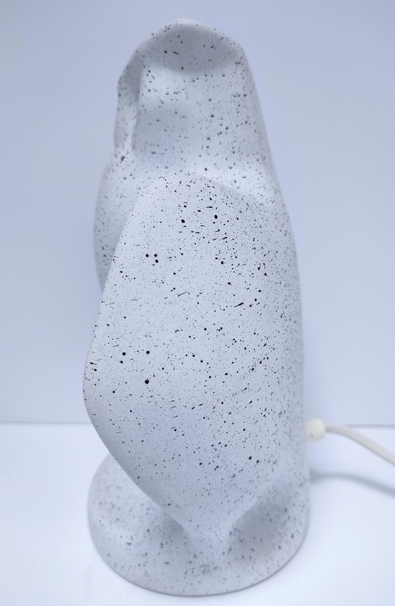 Image 1 of Lampe Eule Design Keramik 80er Jahre