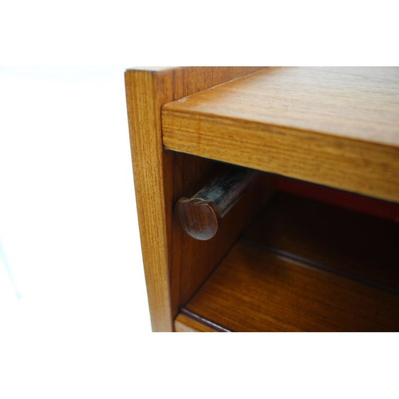 Image 1 of Klappbarer Barschrank aus Teakholz von Johannes Andersen, Dänemark 1960er Jahre