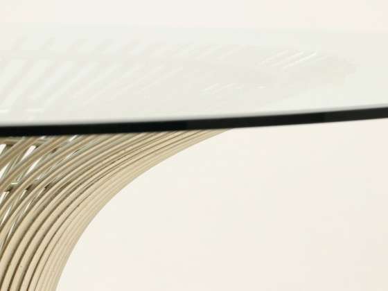 Image 1 of Esstischgarnitur aus Draht von Warren Platner für Knoll International, USA, 1980er Jahre