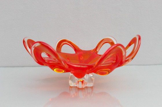 Image 1 of Böhmische Glasschale Von Josef Hospodka