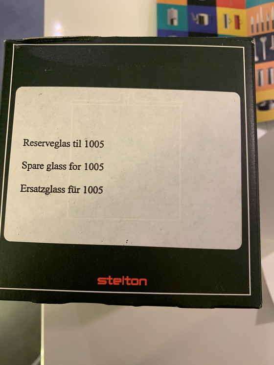 Image 1 of Stelton Öllampe 1005, mit Klarglas.