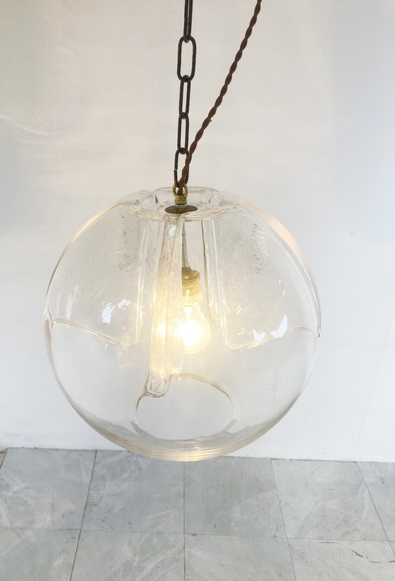 Image 1 of Peil und Putzler Pendelleuchte aus Glas