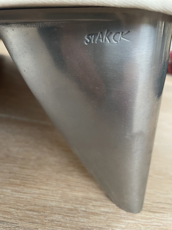 Image 1 of Len Niggelman Sessel mit weißem Bezug